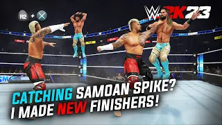 WWE 2K23: "NEW 15 Finishers" Rate this moves! ep.8