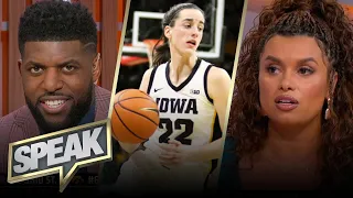 Iowa star Caitlin Clark declares for 2024 WNBA Draft | CBB | SPEAK