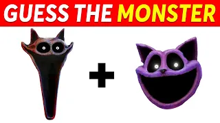 Guess The MONSTER By EMOJI and VOICE 🔊😺 Poppy Playtime Chapter 3 Character And Smiling Critters