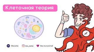 Клеточная теория за 10 минут | Биология ЕГЭ | Biocoma x Митя Фомин