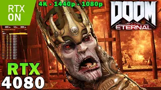 DOOM Eternal | RTX 4080 | Ryzen 7 5800X3D | Ray Tracing | Ultra Nightmare Settings