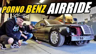 Chris Benz ist endlich Low | Airride Umbau W124