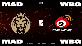 MAD Lions x WeiboGaming FAW AUDI (Jogo 2) - Worlds 2023: Fase Suíça