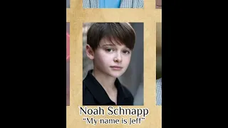 Noah Schnapp year book!!