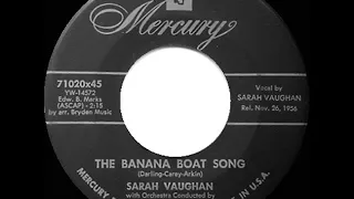 1957 HITS ARCHIVE: The Banana Boat Song - Sarah Vaughan