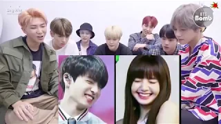 BTS REACTION To [ Happy Wedding ] BLACKPINK #Lalisa Manoban vs #Jeon Jung-kook | 행복한 커플의 숨 막힐듯한 감정