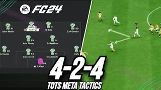 POST PATCH Insane Meta Tactics! Best 424 Custom Tactics EA FC 24