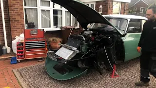 Citroen DS/ID engine removal part 1