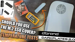 DBrand Darkplates + SSD WITHOUT M 2 Cover PS5 Heatsink Temperature Tests