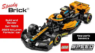 LEGO McLaren F1 car set # 76919 Build and Review #formula1 #speedchampions