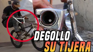 EL MIEDO DE TODO BMX *DEG0LL0 SU TIJERA*