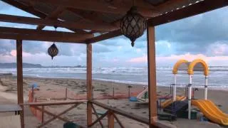 Анапа. Пляж Джемете в районе Пионерского проспекта после бури 23/24 сентября 2014 г. - 00469