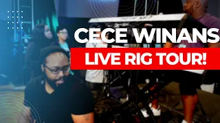 Behind The Scenes Tour of CeCe Winans Live Rig!