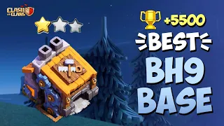 New BH9 Base Link 2022 (Anti 2 Star) | Best Builder Hall 9 Base Copy Link | Clash of Clans #6