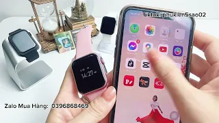 Hướng dẫn cài đặt đồng hồ thông minh GS9 mini viền nhám size 38-41. Zalo mua hàng 0396868469