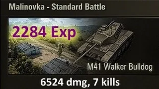World of tanks M41 BULLDOG - 2284 Exp, WN8 35109