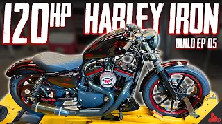 Harley Iron 883 to 1275 Build (Ep. 05)