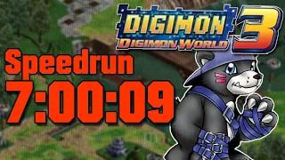 Digimon World 3 Kumamon Speedrun World Record 7:00:09