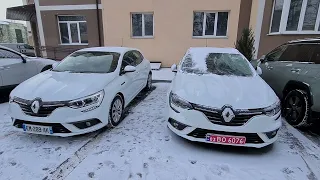 Продажа пары белых Renault Megane 4! Расстаможенные! 1,5 дизель К9К. Цена 12000$ и 13500$