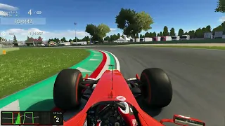 Incrível e insano hotlap em imola F12004 1:13,082