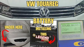 2010-2017 Volkswagen Touareg Battery Replacement