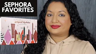 Sephora Favorites Swipe of Lip Color Lipstick & Lip Balm Set Review & Try-On