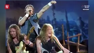 Iron Maiden's plane damaged in Chile