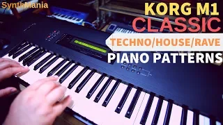 How to play the classic M1 Piano Techno/House/Rave patterns