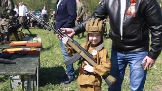 Торжественный митинг в Таширово, посвященный Дню Победы 7 мая 2018 года