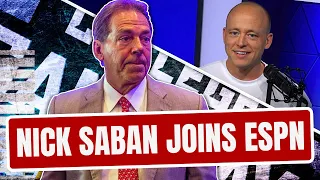 Josh Pate On Nick Saban Joining ESPN's College Gameday (Late Kick Cut)