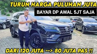 BAYAR DP AWAL 5 JUTA UNTUK Toyota Fortuner GR Sport 2023