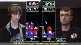 Top 16 (Round 2) 2016 Classic Tetris World Championship