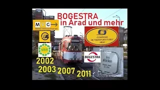 Strassenbahnen in Arad 2002 - 2011 / Tram - Visites in Arad