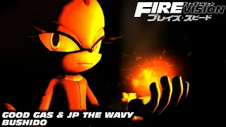 The Blaze & the Furious | Good Gas & JP THE WAVY - Bushido | Blaze the Cat (MUSIC VISUALIZER)