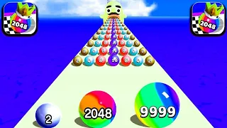 Ball Run 2048, Jelly Run 2048, Canvas Run   All Levels Gameplay Android,ios New Mobile Games GFDJ