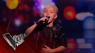 Lilia Performs 'Flashlight': Blinds 1 | The Voice Kids UK 2018