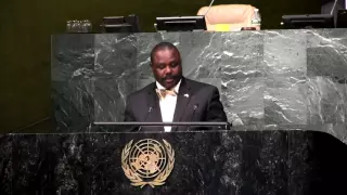 Jacob L’okori Oulanyah Speaks at IYLA Global Summit at the UN General Assembly Hall