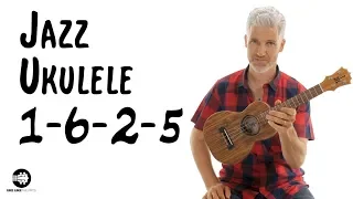 Jazz Ukulele Lesson | I - VI - II - V Chord Progression