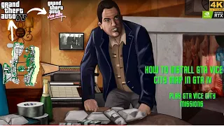 How to install GTA Vice City Map MOD in GTA 4 | Hindi| Step by Step | GTA 4 MOD