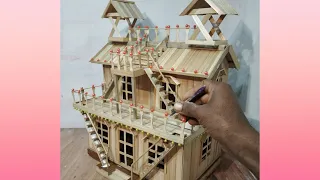 How to Made 🎍Bamboo House🏠 ||Dkbh 55