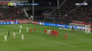 Angel di Maria free kick goal against Dijon