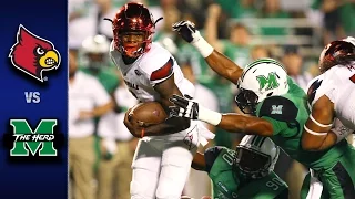 Louisville vs. Marshall Football Highlights (2016)