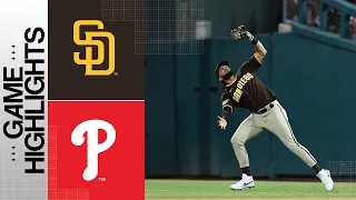 Padres vs. Phillies Game Highlights (7/14/23) | MLB Highlights