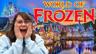 Full Tour of Disney's New Frozen Land!