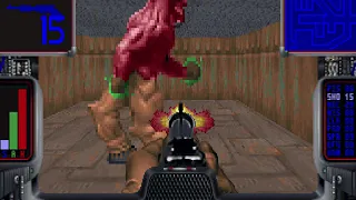 Doom pre-alpha version (2 February 1993) PC game @ 486DX2 66