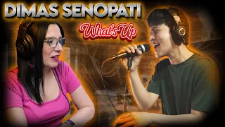 DIMAS SENOPATI - What's Up (Acoustic Cover) | ARGENTINA - REACTION & ANALYSIS