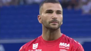 Insolite ! Anthony Lopes chante les 2 hymnes pendant OL / Benfica Lisbonne - Footbol