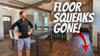 How to Fix Squeaky Hardwood Floors - 6 BETTER DIY Ways!