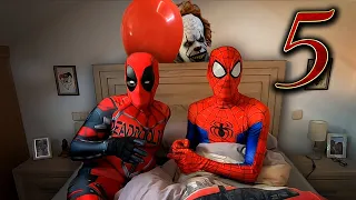 SPIDERMAN y DEADPOOL vs PENNYWISE - Episodio Final🎈 | Prnze