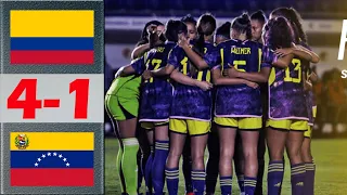 Colombia vs Venezuela Highlights | CONMEBOL Feminino SUB-20 2024 | 4.16.2024